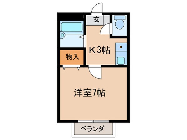 シャトーMTの物件間取画像